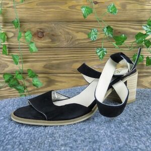 Rebels‎ Women's  Ankle Strap Black Leather Sz 37 Medium Gently Used 2025